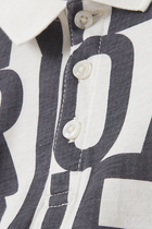 Logo Print Polo Shirt